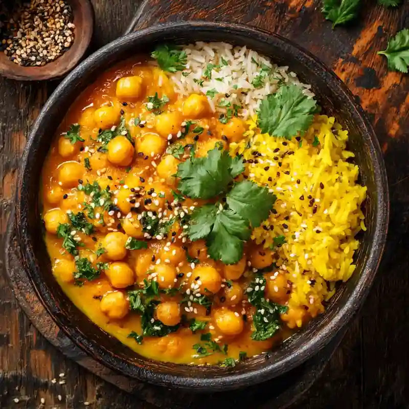 One-Pot Pumpkin Chickpea Curry – Cozy Lunch Magic