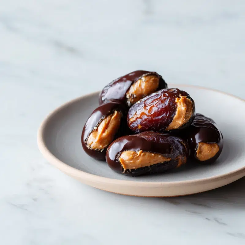 Viral Chocolate-Dipped Date Bites Only 3 Ingredients!