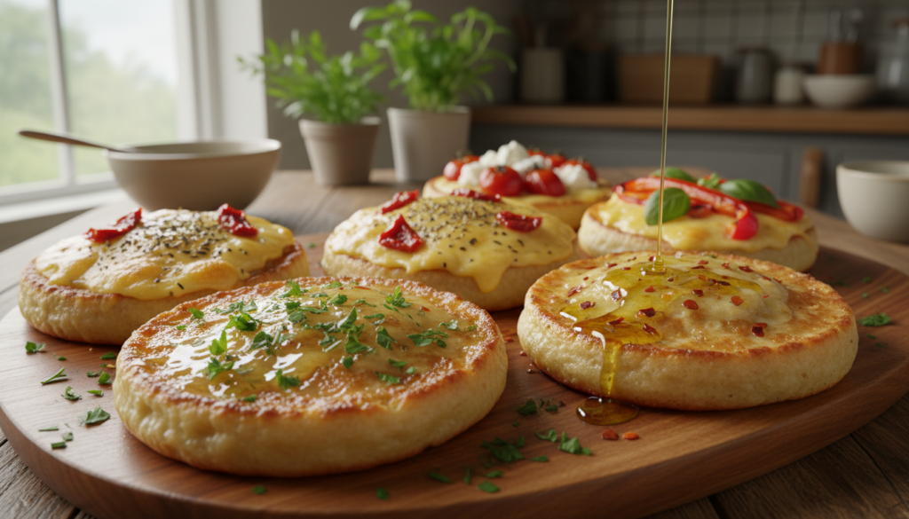 variations of crumpet garlic bread variations of crumpet garlic bread